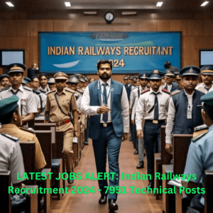 LATEST JOBS ALERT: Indian Railways Recruitment 2024 - 7951 Technical Posts